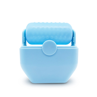Masseur pour le visage et les yeux 2-en-1 Rouleau à glace en forme de V pour le blanchiment du corps Soulage la fatigue Douleur Rougeur Resserre la peau