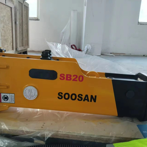 <b>Hydraulic</b> <b>Breaker</b> SOOSAN Sb 20 Box Type Rock <b>Breaker</b> for Mini Excavators and Skid Steer Loader with 1.2-3 Tons for Demolition - Product Image 1