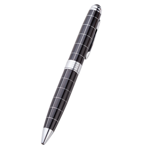 Bolígrafo de Metal Grueso de Alta Calidad con Rayas, Ancho de Escritura de 0.7 mm, Tinta Azul/Negra, Logotipo Personalizado Impreso, Bolígrafo Novedoso - Product Image 2