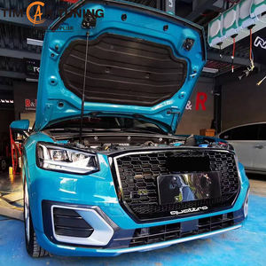 Griglia Stile RS per <span class=keywords><strong>Q2</strong></span>/SQ2 (2018-2020) OEM Nero Lucido/Argento, Compatibile con <span class=keywords><strong>Q2</strong></span>/SQ2 Facelift - Product Image 5