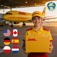 Expédition Express Professionnelle DHL UPS FEDEX Chine vers États-Unis Canada Mexique Royaume-Uni Allemagne France Espagne Pologne Pays-Bas Sans Frais Cachés