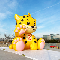Mascotte gonflable personnalisée Léopard Publicitaire, Mascotte Gonflable Jaguar, Décoration Gonflable Guépard pour Extérieur
