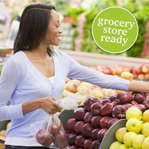 12" X 20" Clear PE Side Gusset Produce <b>Bags</b> on a Roll <b>Bread</b> & Grocery Use ~340 <b>Bags</b> Per Roll - Product Image 2