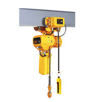 Équipement de levage Low Headroom 1T 2T 3T Palan à chaîne électrique avec chariot