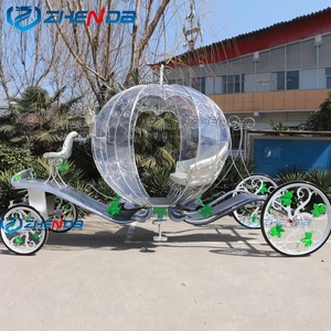 Princess Wedding Pumpkin Carriage Victorian Sightseeing Carriage China Manufacturer Customized Pumpkin Carriage - Product Image 4