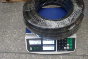 Tubería de PVC corrugado PE negro de 21mm 10m con conducto y accesorios - Product Image 2