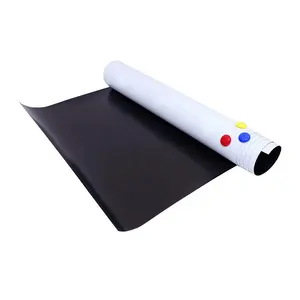 Tableau noir Film roulant effaçable à sec haute température multi-usage papier adhésif imprimé feuille magnétique