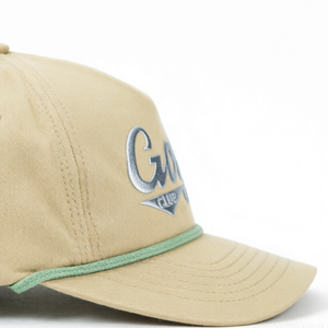 Gorra de Golf Beige con Logotipo Personalizado, Gorra de Béisbol de 5 Paneles con Visera Curva, Gorra de Sol con Cierre a Presión, Gorras Trucker para Exteriores - Product Image 2