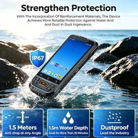 PDA portable intelligent avec Android 12, prend en charge la lecture de codes QR et le NFC pour la logistique et l'entreposage, en stock