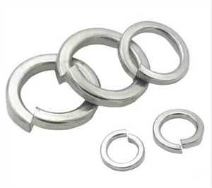 Giá Tốt Nhất 304 Thép Không Gỉ Mùa Xuân Khóa Máy Giặt Din127 8.8 Cấp Carbon Thép Mở End Chia Mùa Xuân Máy Giặt Cho Vít - Product Image 3