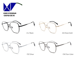 Taille 52-18-145 Dernier modèle de lunettes correctrices ultra-légères de créateur, monture intégrale, motif uni, style œil de chat classique, confortable, unisexe, adulte - Product Image 3