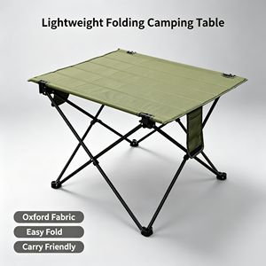 Lightweight Oxford Fabric Folding Egg Roll <b>Table</b> <b>Portable</b> Outdoor Camping <b>Picnic</b> <b>Table</b> - Product Image 2