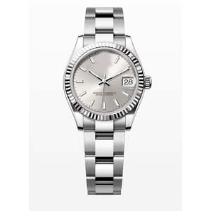 2813 31mm Quality Automatic <b>Watch</b> Silver Stainless Steel Bracelet Luminous Calendar 3A <b>Mechanical</b> Wristwatch for Women - Product Image 4