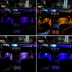 <span class=keywords><strong>A</strong></span>/<span class=keywords><strong>C</strong></span>/E/S Lớp Tuabin Không Khí Vent 3/7/12/64 Màu Sắ<span class=keywords><strong>c</strong></span> Môi Trường Xung Quanh Ánh Sáng Cho Mercedes-Benz W205 W213 W222 W176 6V Điện Áp - Product Image 4