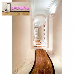 Carrelage en marbre beige crème naturel bon marché Revêtement de sol design Prix du marbre pour l'entrée de la maison <span class=keywords><strong>Allée</strong></span> du salon - Product Image 2