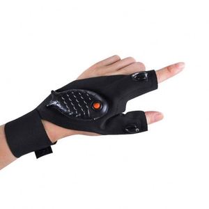 Custom <b>LED</b> <b>Flashlight</b> Gloves Polyester Heart-Shaped Handsfree Light for Fishing Camping & Repairing-Great Gift for Dad & Him - Product Image 2