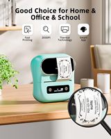 Phomemo M220 Mini imprimante d'étiquettes d'adresse portable sans encre sans fil 80mm Machine d'imprimante thermique pour l'expédition et les étiquettes d'adresse