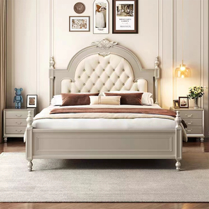 Ensemble de meubles de chambre à coucher de luxe au design moderne, <span class=keywords><strong>lit</strong></span> double avec rangement 180x200cm, tête de <span class=keywords><strong>lit</strong></span> capitonnée en cuir de haute qualité et confortable - Product Image 3