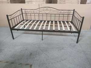 Hot Sale Design Adults Metal Portable <b>Single</b> <b>Bed</b> <b>Single</b> <b>Bed</b> Living Room Sofa <b>Single</b> Steel <b>Bed</b> - Product Image 5