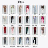 Roregal Nude Feel Pantalon de yoga taille haute Double face brossé Peach Lifting Running Sports Tight Fitting Fitness Yoga Leggings
