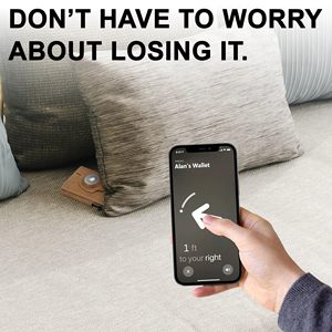Thông minh airtag ví cho Nam Giới Slim Pop Up Thẻ Ví với airtag chủ RFID PU da trifold Mens Ví với tiền mặt dây đeo - Product Image 6