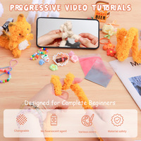 Bâtons de corail Jumbo extra épais faits à la main pour nettoyer les tuyaux, tiges de chenille géantes, kit d'artisanat d'écureuil avec vidéos étape par étape