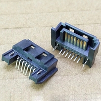 SATA 7 broches femelle Type A aiguille SATA 7P 90 degrés connecteur Port Interface disque dur prise SATA PCB DIY