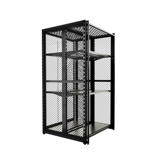 Étagère de présentation de supermarché en métal galvanisé de haute qualité avec installation rapide, taille personnalisable, étagères solides, autoportante - Product Image 3