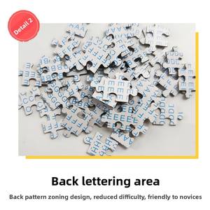 Rompecabezas <span class=keywords><strong>de</strong></span> Papel <span class=keywords><strong>de</strong></span> 1000 Piezas, Pintura al Óleo DIY, Cuadro Famoso, Juguete Antiestrés para Adultos, Regalo Plano - Product Image 4