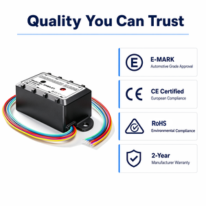 Sistema di Avviso per Veicoli Commerciali 12V 24V, Promemoria per Conducente, Sicurezza al Parcheggio, Prevenzione di Spostamenti Indesiderati - Product Image 1