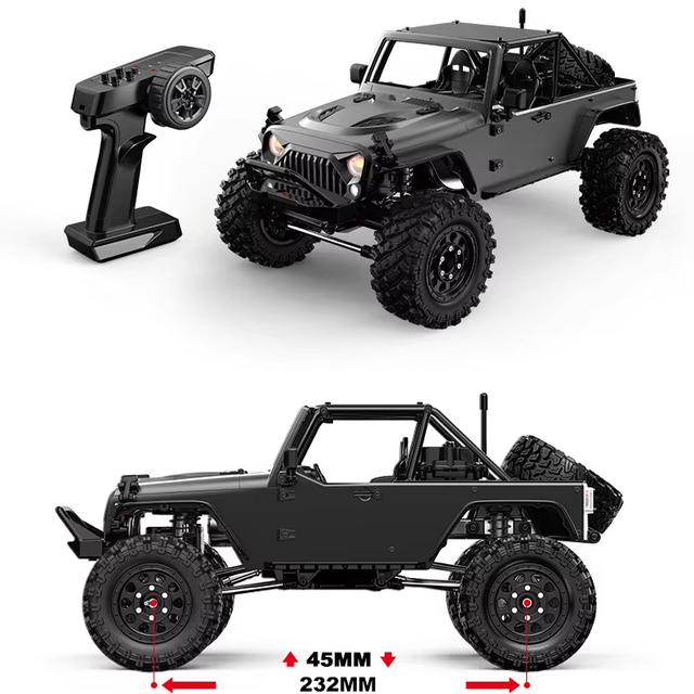 MJX H12Y RC Car 1/12 Scale Remote Control Toys Brushless RC Vehicle Metal Accessories Climbing Off-road Rc Truck