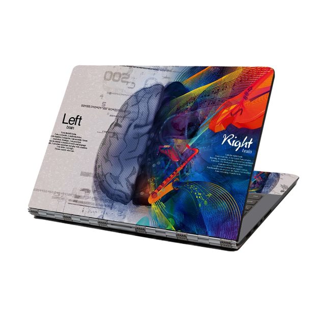 Custom Size and Design Printed Private Product Full Body Laptop Stickers PET/ PVC Custom Color Protective Note Book Skin Sticker