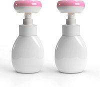 Dispenser Sabun Cuci Tangan Bentuk Bunga 42mm dengan Pompa Busa untuk Botol 250ml 500ml