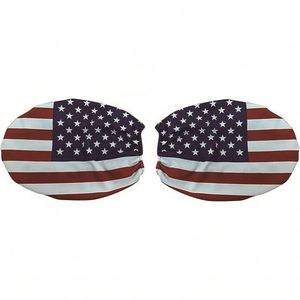 Promoción al por mayor: Cubierta de espejo retrovisor de coche con bandera de EE. UU. y diseño personalizado gratuito - Product Image 2