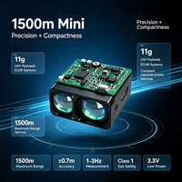 Module de capteur de distance laser compact industriel 905 nm, 1500 m, mini module LRF pour systèmes EO de drones