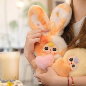 สินค้าขายดี ตุ๊กตากระต่าย Three-Lily Rabbit <span class=keywords><strong>Town</strong></span> V3 ของสะสม กล่องสุ่ม ของขวัญ พวงกุญแจ ของเล่น ตุ๊กตา ของแท้ - Product Image 1