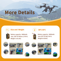 FPV Drone Pil Paketi 6S 22.8V 8400mAh 100C Lityum-İyon Yüksek Deşarj Oranı Yüksek Kapasiteli FPV Dronlar ve RC Arabalar için