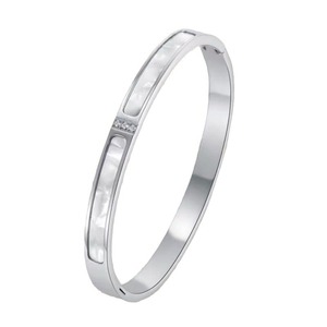 Bracelet femme titane acier europé<span class=keywords><strong>en</strong></span> et américain non-fading bracelet <span class=keywords><strong>en</strong></span> acier inoxydable diamant simple mode tempérament jewe - Product Image 3
