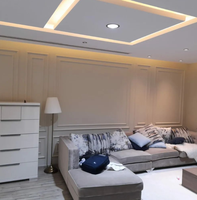 Plinthe en polystyrène de bonne qualité, durable, 80 mm, taille personnalisée, installation facile