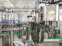 Machine de carbonatation professionnelle avec système de mélange CO2 CIP pour la production automatique de boissons gazeuses et d'eau pétillante