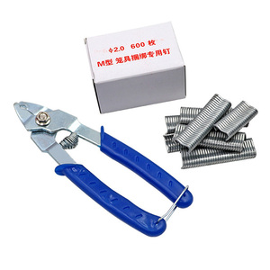 Pince à anneau manuelle pour clôtures en treillis métallique pour oiseaux et lapins - Product Image 4