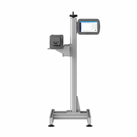 Machine de marquage Laser Co2 pour bouteilles d'animaux de compagnie tuyaux de noix de coco ligne de Production de sacs alimentaires impression Laser volante DXF PLT BMP AI DWG