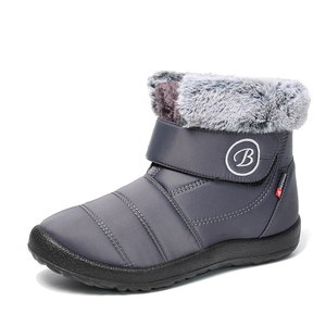 Nouvelles chaussures en coton hiver grandes chaussures pour femmes 36-43 décontracté en peluche chaud à fond plat bottes <span class=keywords><strong>de</strong></span> <span class=keywords><strong>neige</strong></span> antidérapantes pour femmes hommes chaussures <span class=keywords><strong>de</strong></span> sécurité - Product Image 5