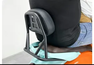Siège et dossier de <span class=keywords><strong>scooter</strong></span> Qianjiang QJ Sunshine 1m <span class=keywords><strong>125</strong></span>, dossier pliable pour conducteur 1,0m en cuir PU, garantie d'un an, accès facile - Product Image 4