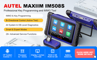 Autel IM508S Programador de Llaves, Programador de Llaves de Vehículos Profesional Inteligente, Escáner Inmovilizador de Llaves OBD2, Herramienta de Diagnóstico