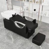 Meuble de salon de beauté, lit de lavage, évier, lavabo pour salon de coiffure, lavabo pour se coucher