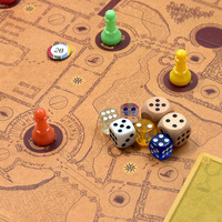 Jeu de société imprimé sur mesure, motif vintage, jeu de table amusant pour les fêtes, pour les familles et les amis, pour adultes et enfants
