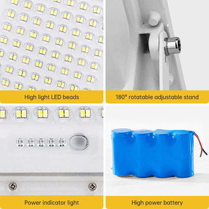 Le projecteur <span class=keywords><strong>solaire</strong></span> de réflecteur de lumen élevé a mené le jardin extérieur en aluminium de projecteur 50W 100W 200W 300W 400 Watts la lumière d'inondation menée <span class=keywords><strong>solaire</strong></span> - Product Image 6