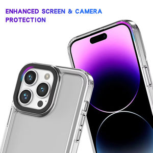 <span class=keywords><strong>Cover</strong></span> custodia trasparente Anti ingiallimento per <span class=keywords><strong>iPhone</strong></span> <span class=keywords><strong>11</strong></span> 12 13 14 15 16tpu + <span class=keywords><strong>cover</strong></span> posteriore in acrilico con protezione per lenti - Product Image 4