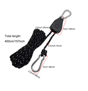 6Pcs 4mm Camping Tent <b>Tie</b> <b>Down</b> Rope Tightener Fastening Wind Rope Buckle <b>Ratchet</b> Hangers Awning Rope Hook <b>Tie</b> <b>Down</b> Strap - Product Image 1